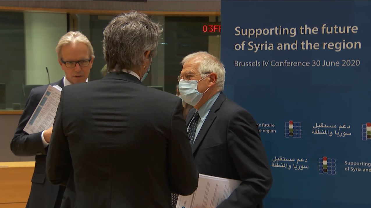 Internationale donorconferentie voor Syrië, 30 juni 2020 in Brussel