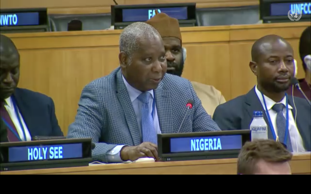 Nigeria resolution UN Tax convention