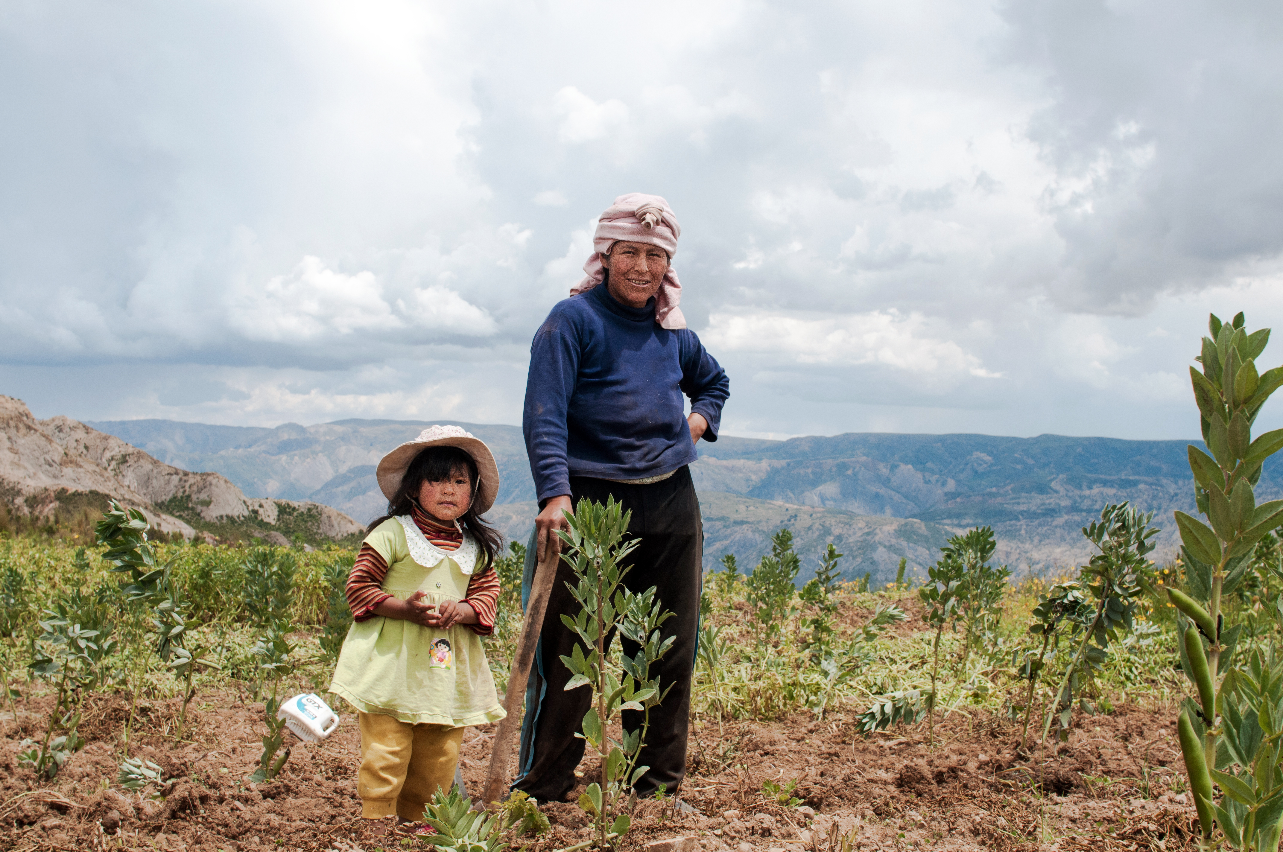 Bolivia landloze boeren