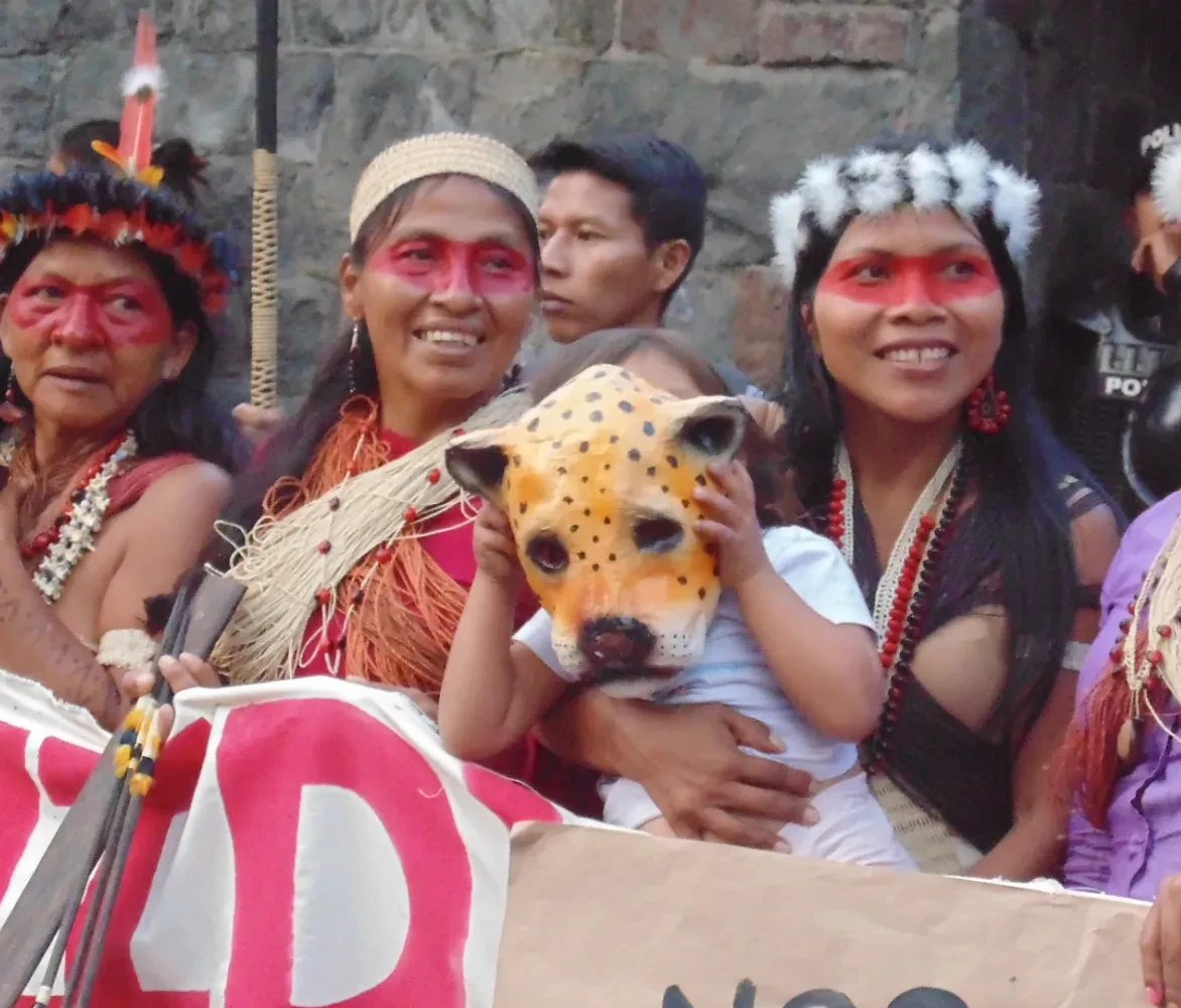 Inheemse vrouwen strijden voor Yasuni