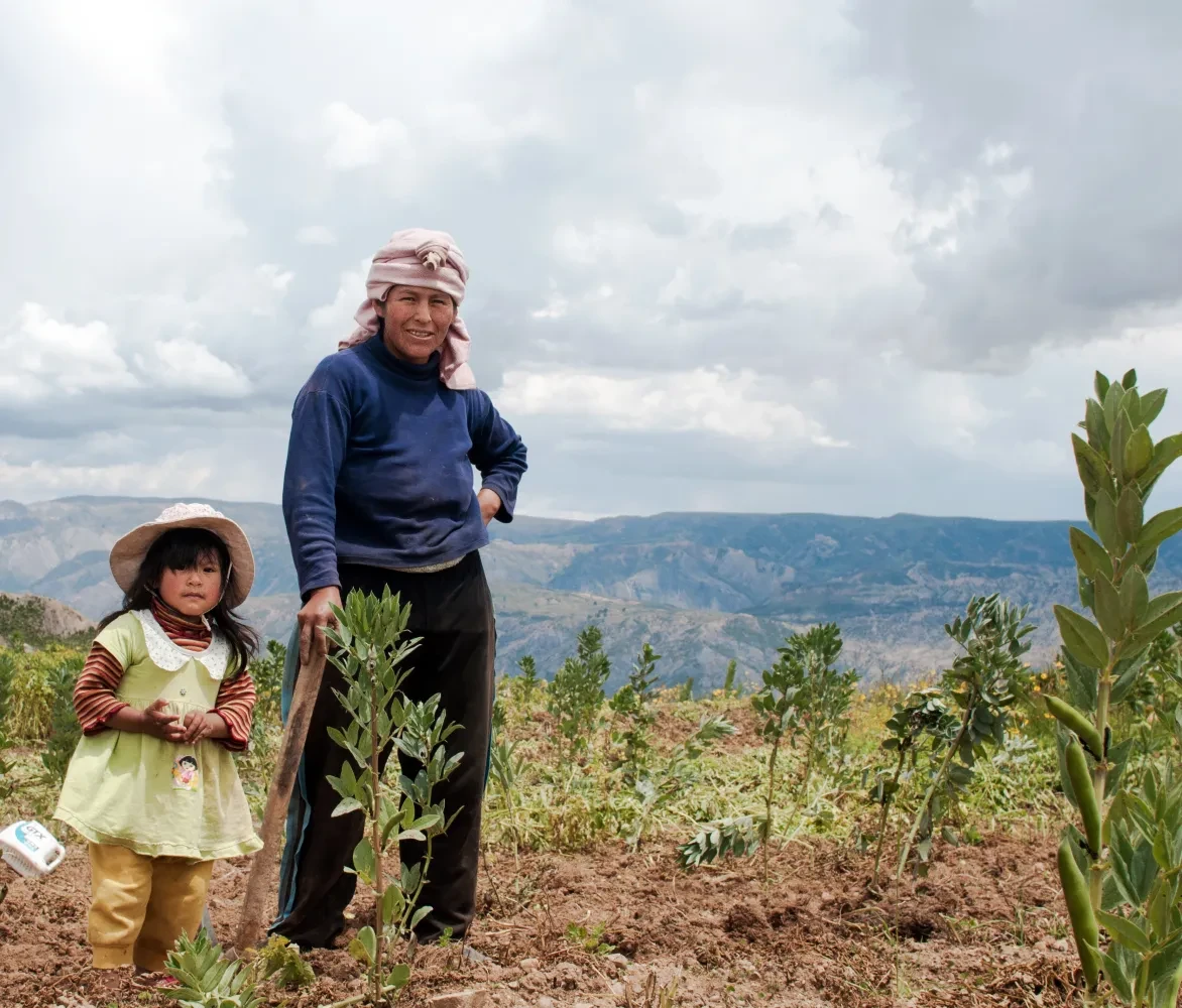 Bolivia landloze boeren