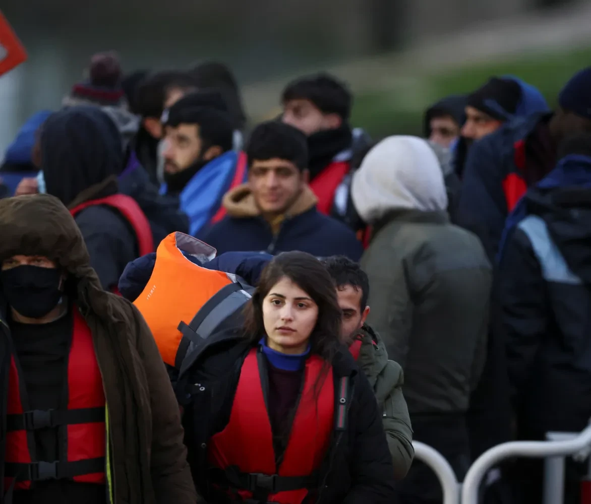 Mensen op de vlucht riskeren hun leven.
