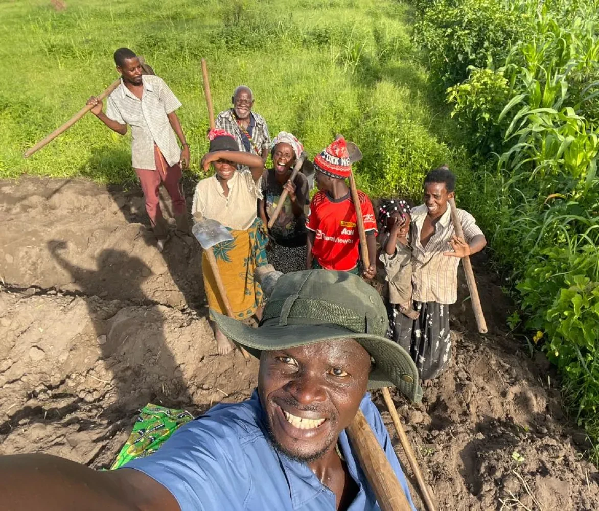 Batwa landbouwers in Uganda - Sahaya Sawes