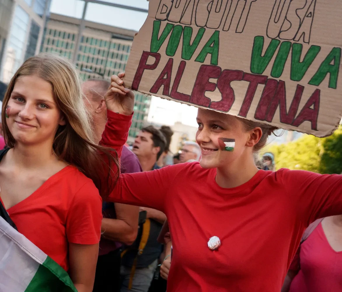 Rode lijn manifestatie