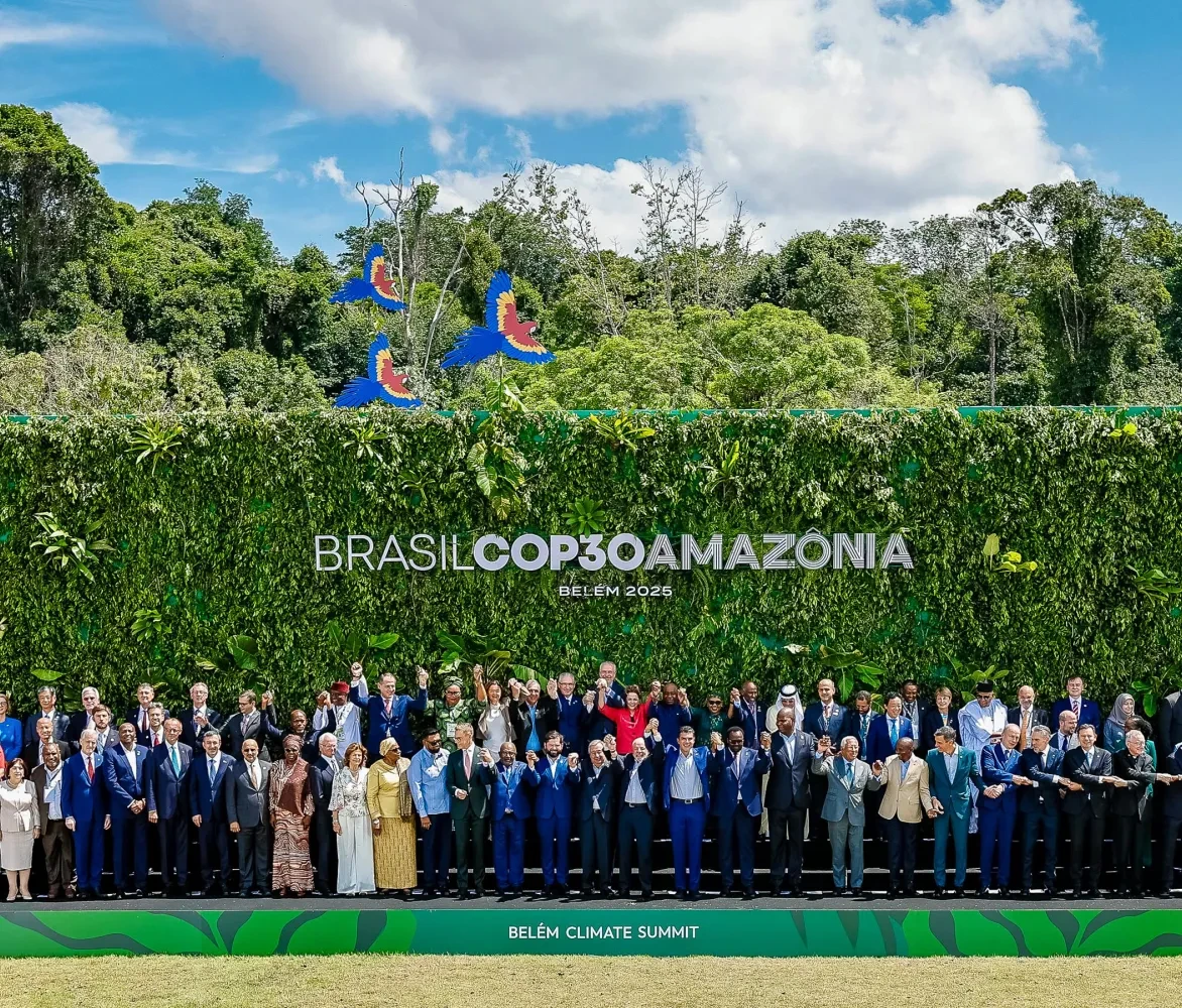 World leaders at COP30