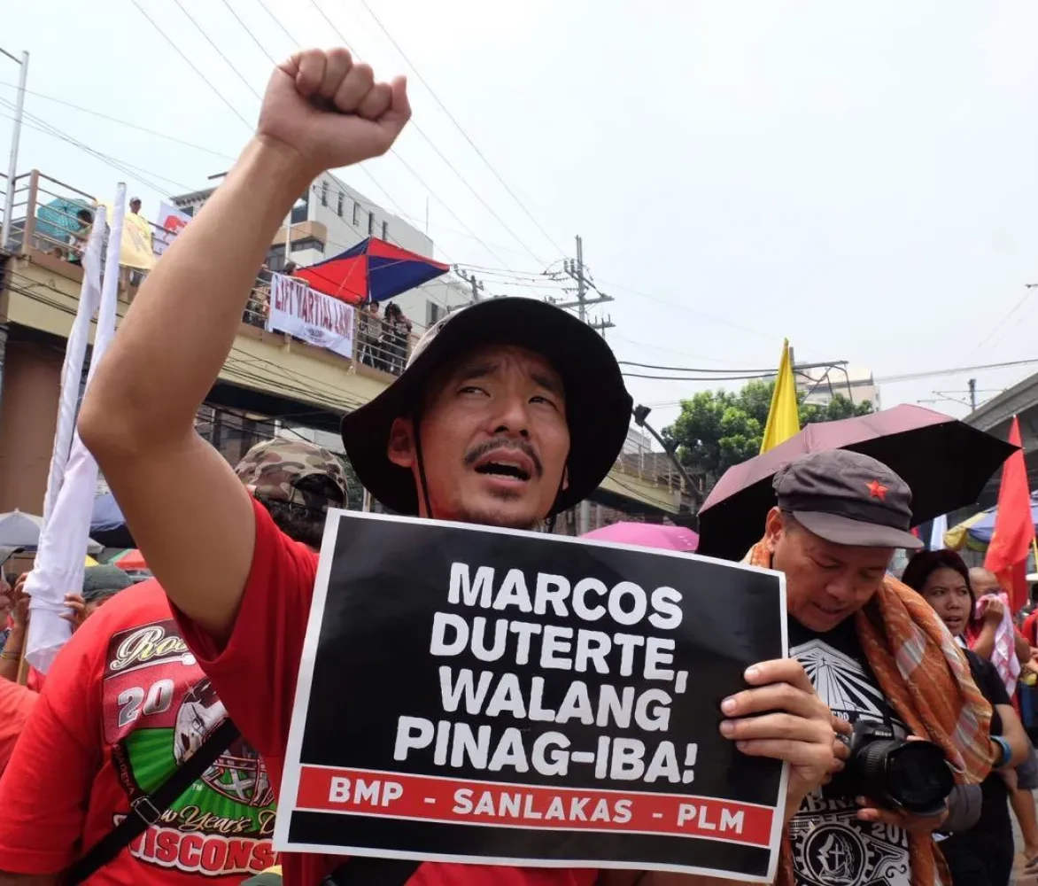 Protest Filipijnen