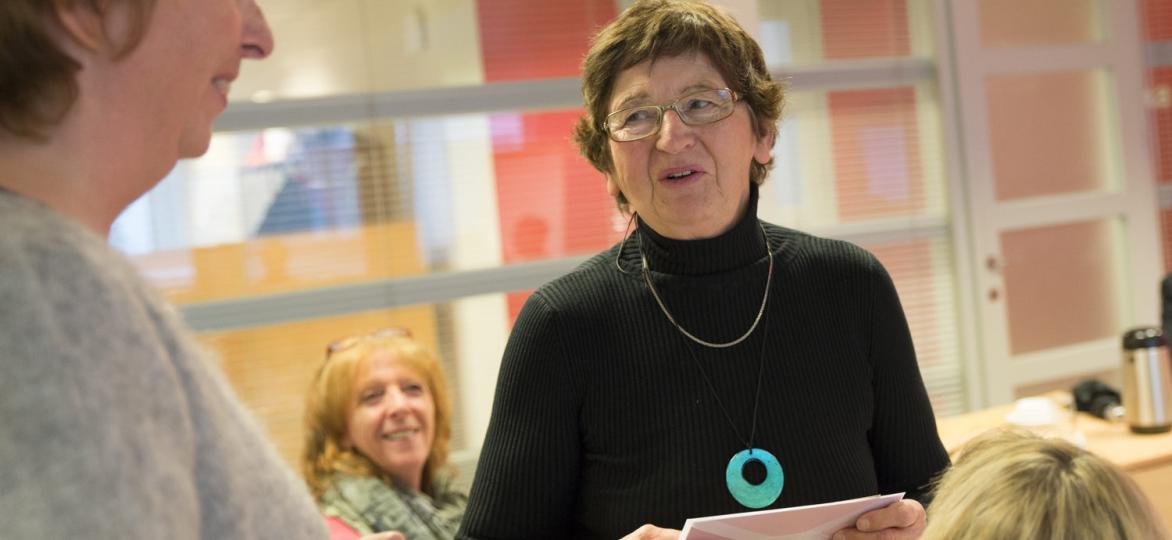 Anne Van Swieten is al bijna een derde van haar leven actief bij FOS.