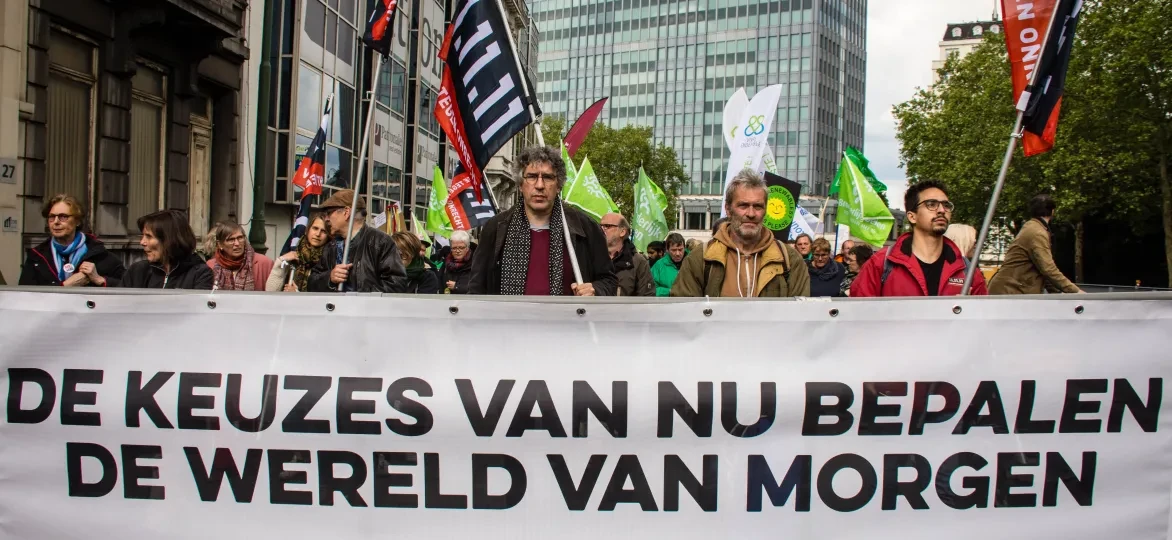 democratie betoging