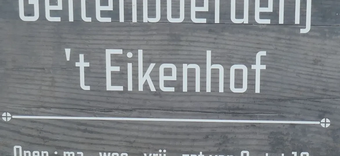 Bezoek aan geitenboerderij 't Eikenhof