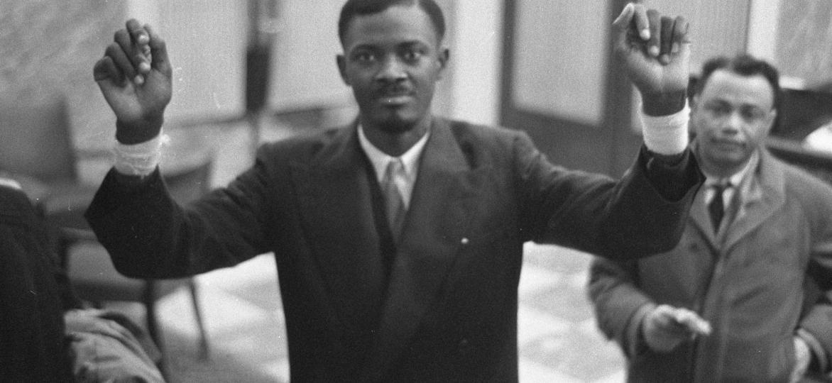 Patrice Lumumba in Brussel, 1960 (Harry Pot - GaHetNa (cc - Harry Pot - Nationaal Archief)