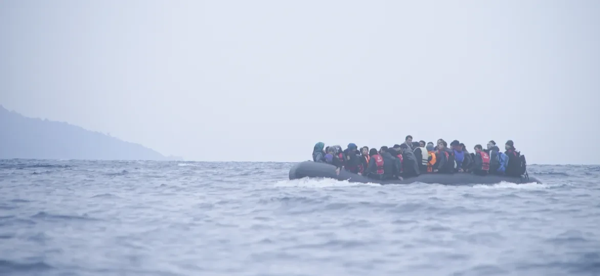 vluchtelingen bootje