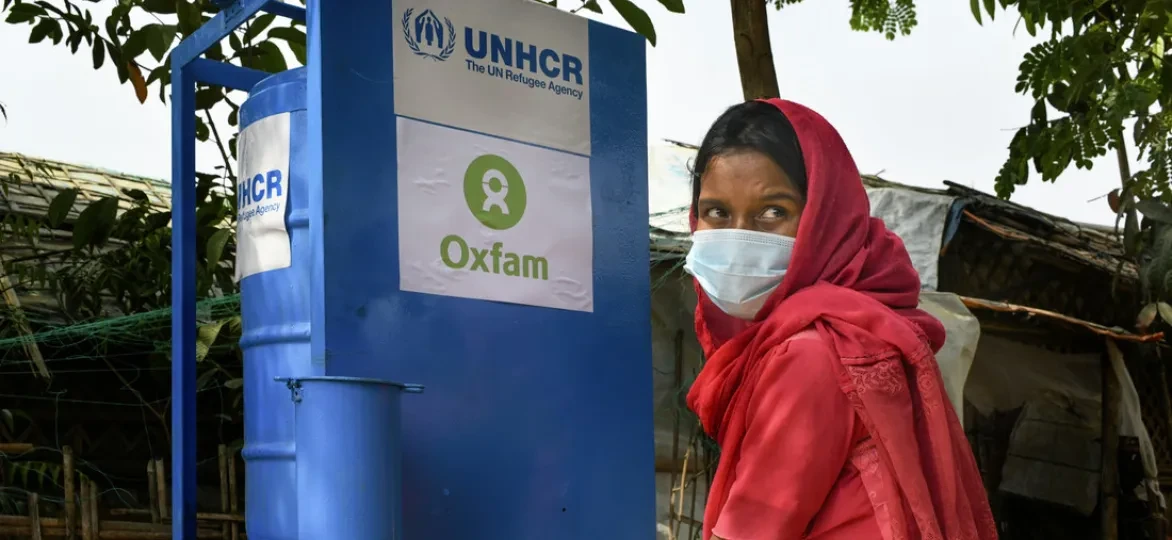 Handwaspunt in Bangladesh