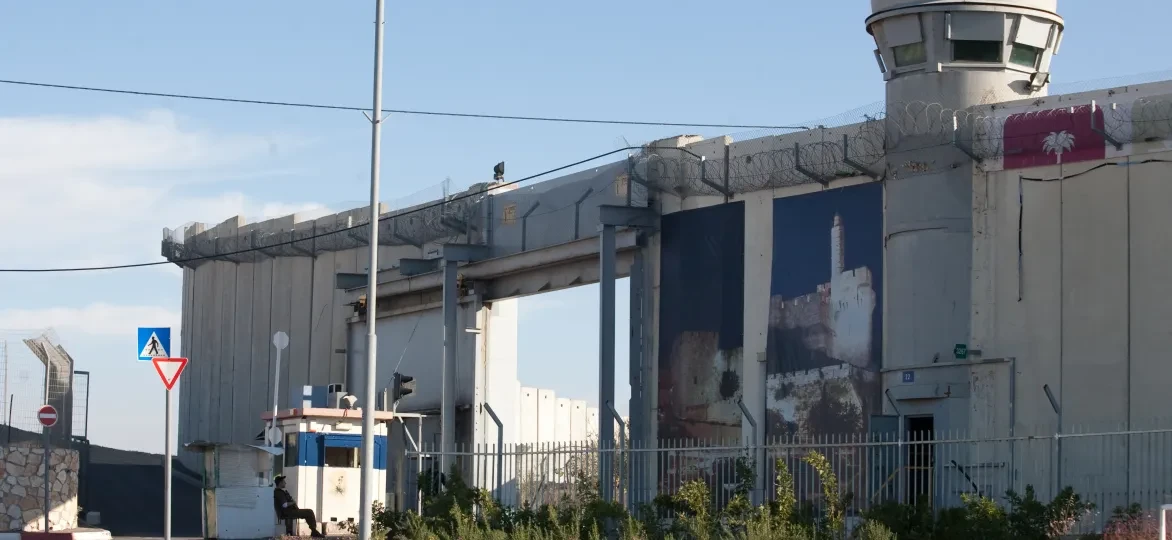 Checkpoint aan de Israëlisch-Palestijnse grens (Foto: Ingmar Zahorsky)