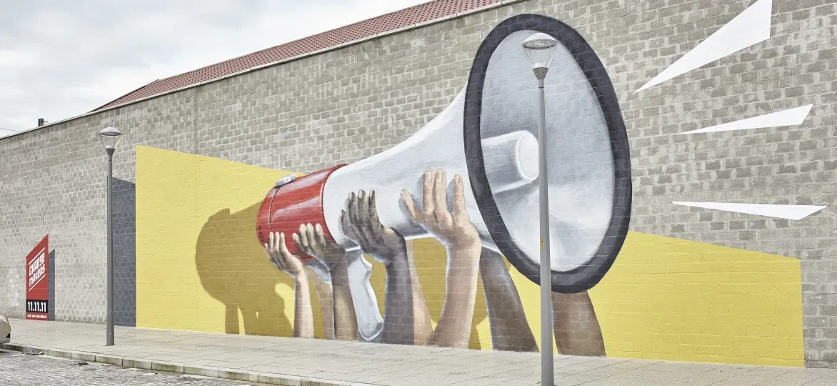 Mural4change in Kortrijk