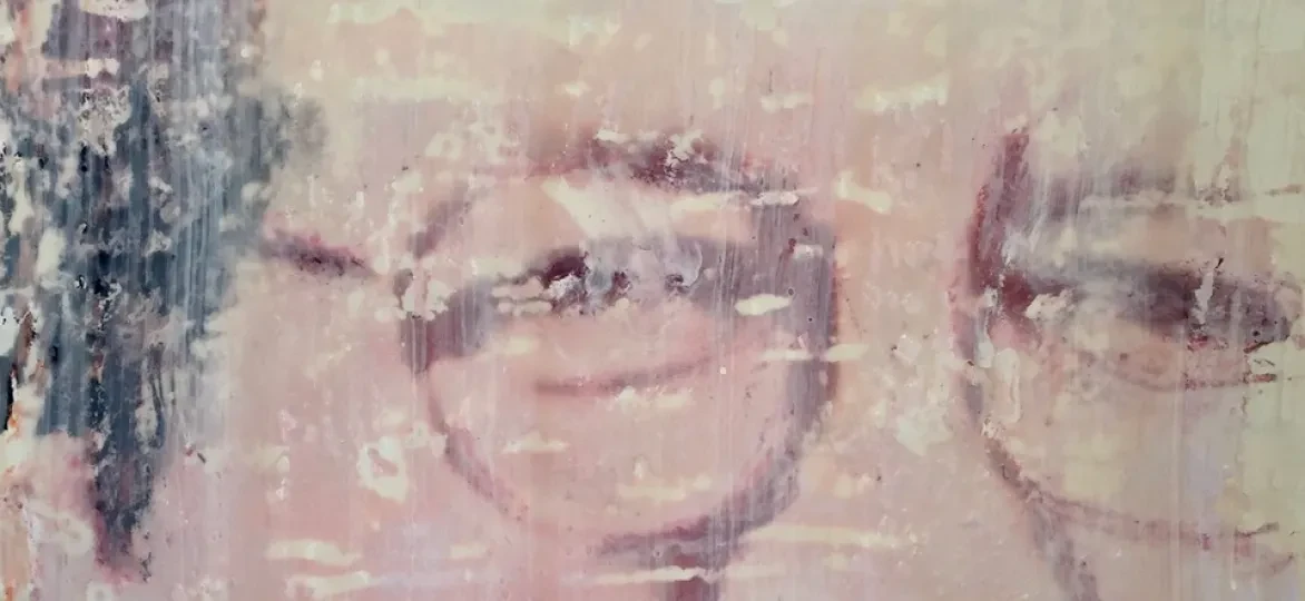 Schilderij met Ludo door Hilde Vanhees