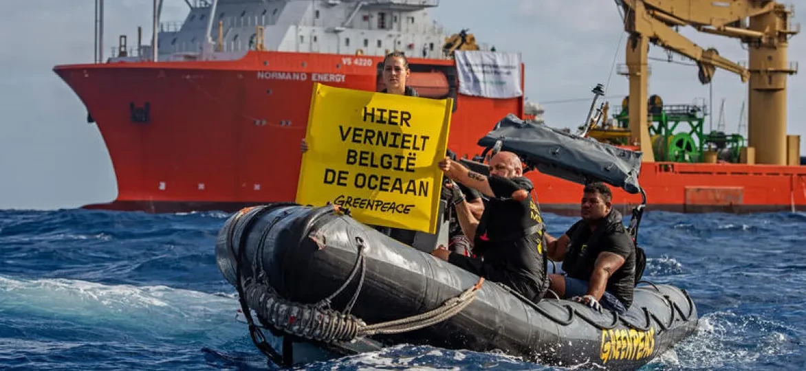 Actie Greenpeace