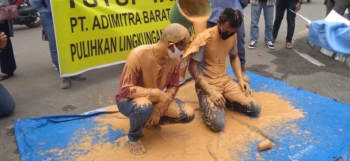 Actie Jatam tegen mijnbouw