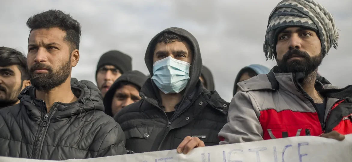 Vluchtelingen strijden voor beter