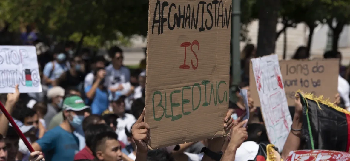 Protest in Afghanistan