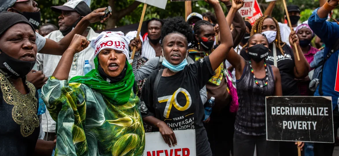 Protesten in Kenria tegen politiegeweld nav Coronamaatregelen