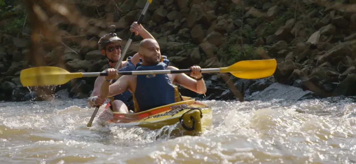 Kajak Trail in actie