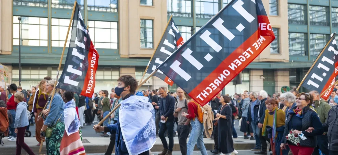 Klimaatmars back to the future - oktober 2021