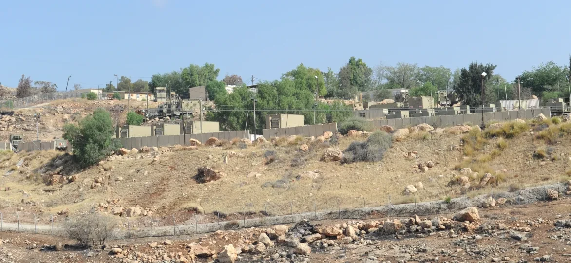 Ma'ale Efrayim Nederzetting in de Jordaanvallei op de West Bank