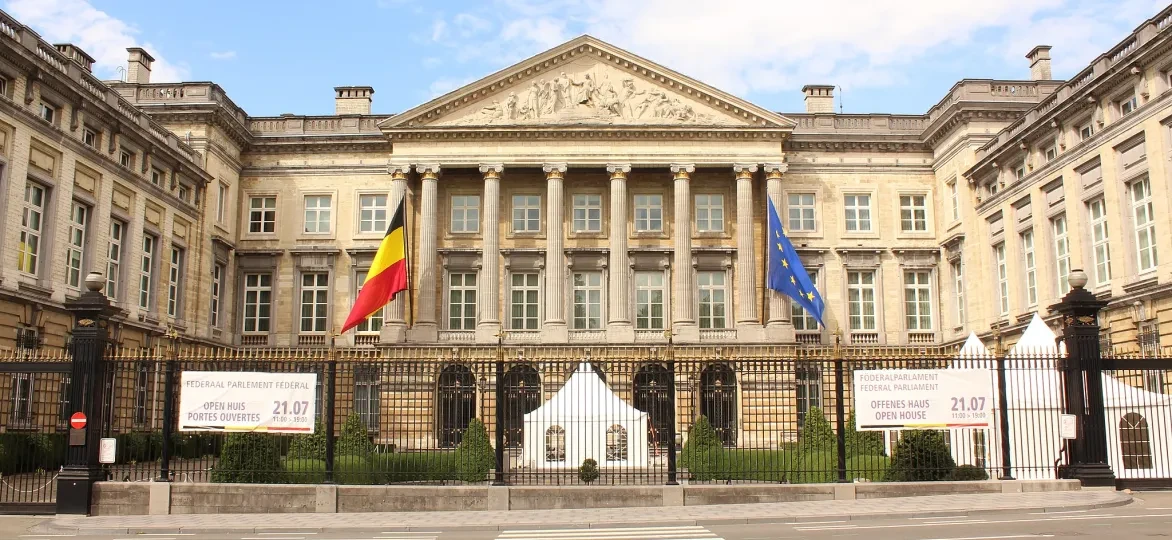 Federaal parlement van België in Brussel