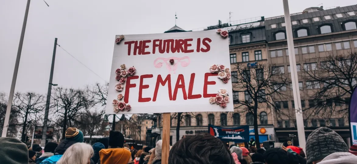 Betoging voor vrouwenrechten