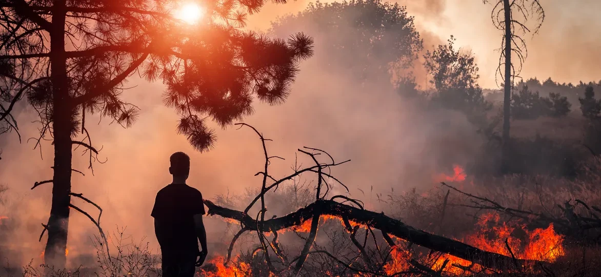 Bosbranden in de Amazone