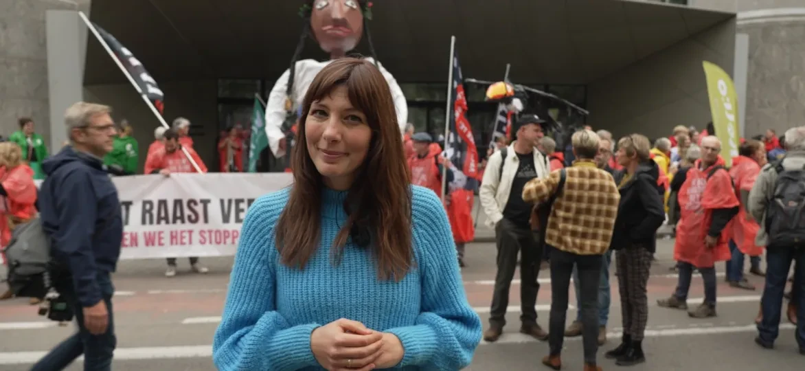 Els op de klimaatmars