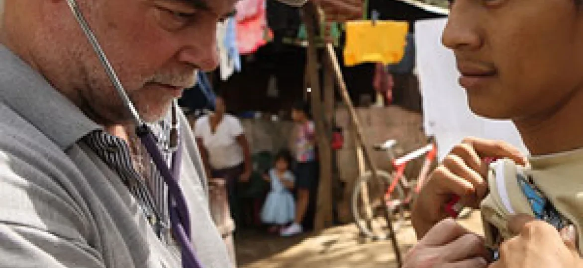 Toon Bongaerts is dokter in Nicaragua