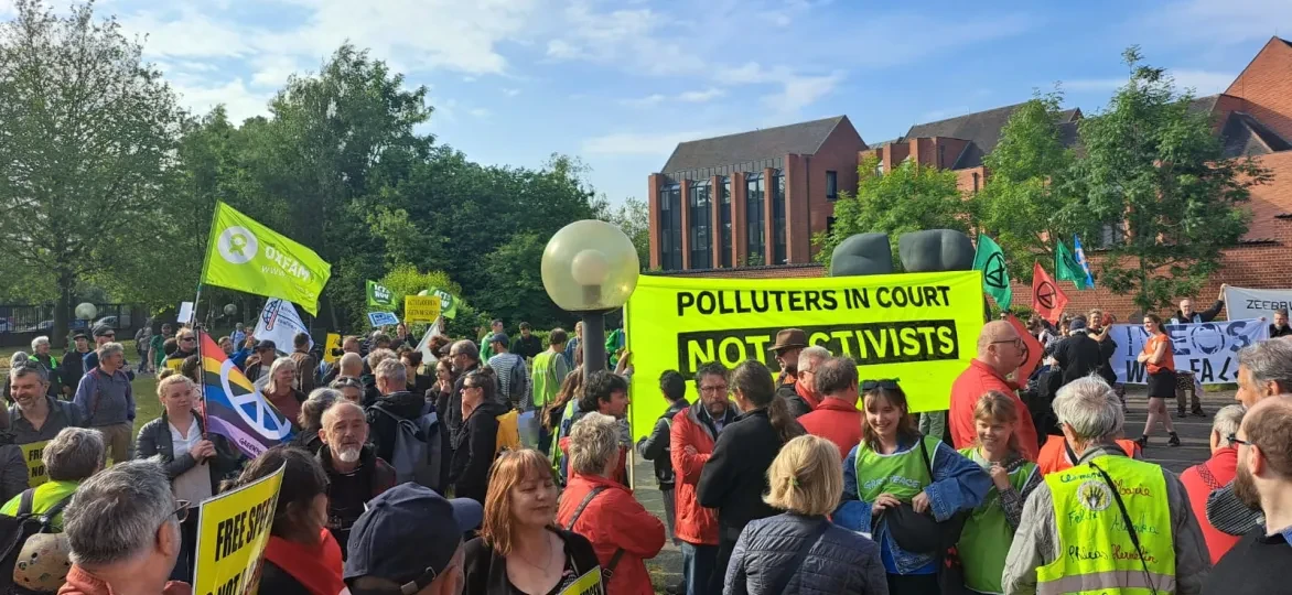 Actie Brugge klimaatactivisten