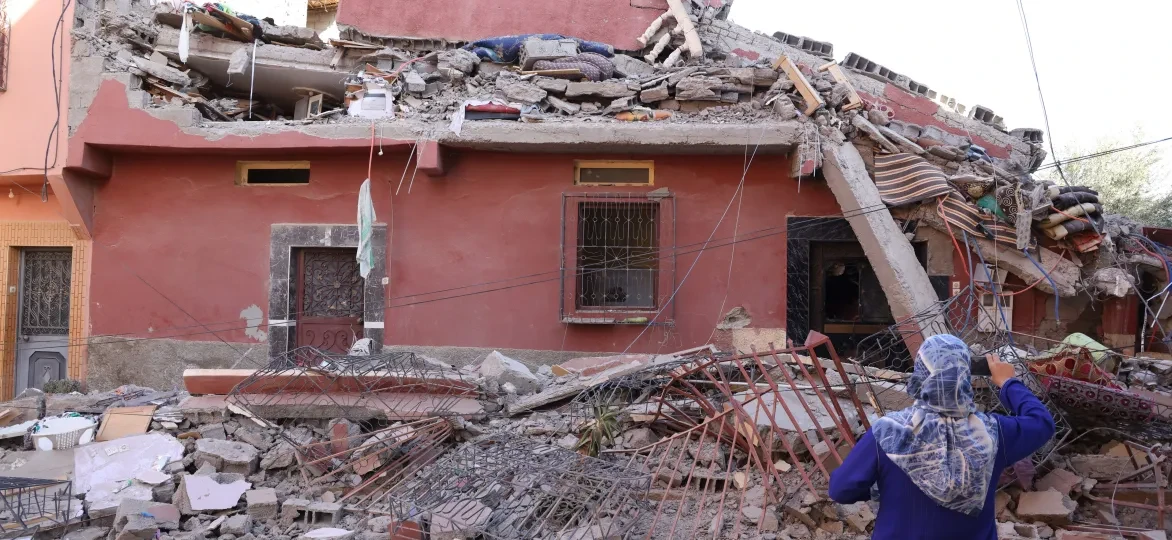 Aardbeving Marokko