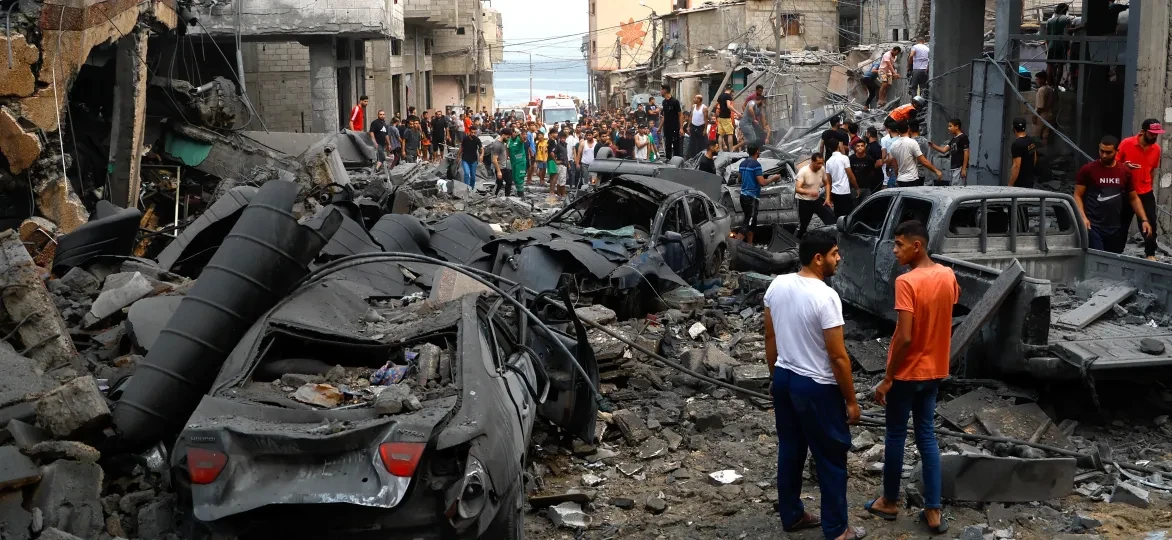 Het conflict tussen Israël en Palestina laait op. 