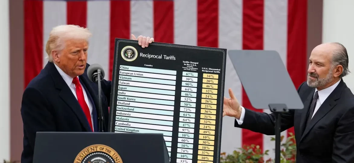 Trump lanceert zijn importtarieven