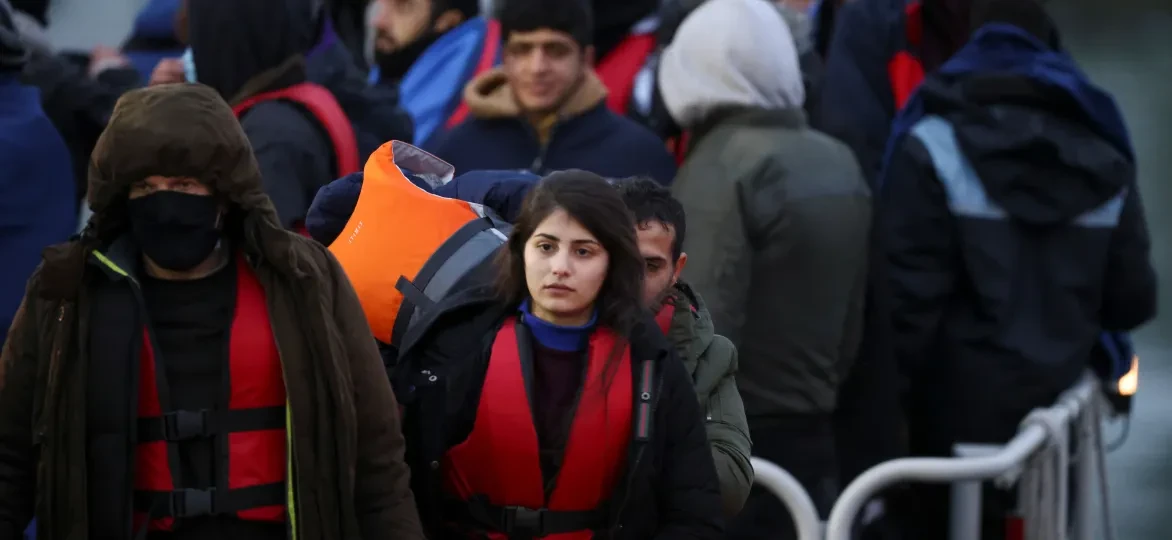 Mensen op de vlucht riskeren hun leven.