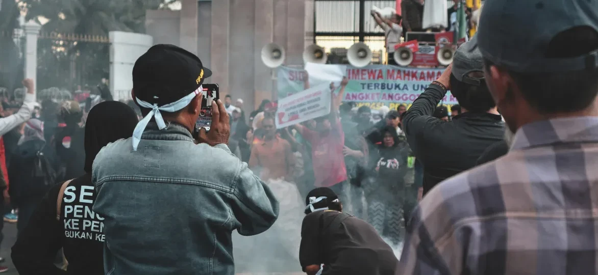 Protesten Indonesië