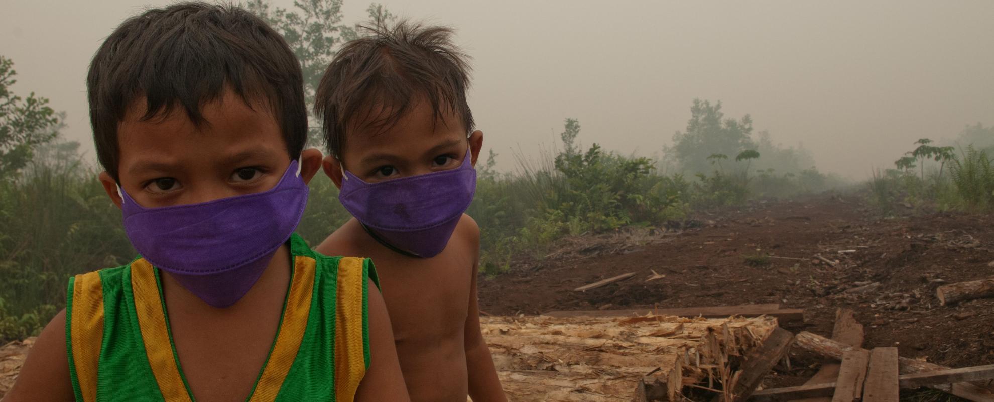 Kinderen in Palangka Raya, Kalimantan, Indonesië.  Foto: Aulia Erlangga/CIFOR
