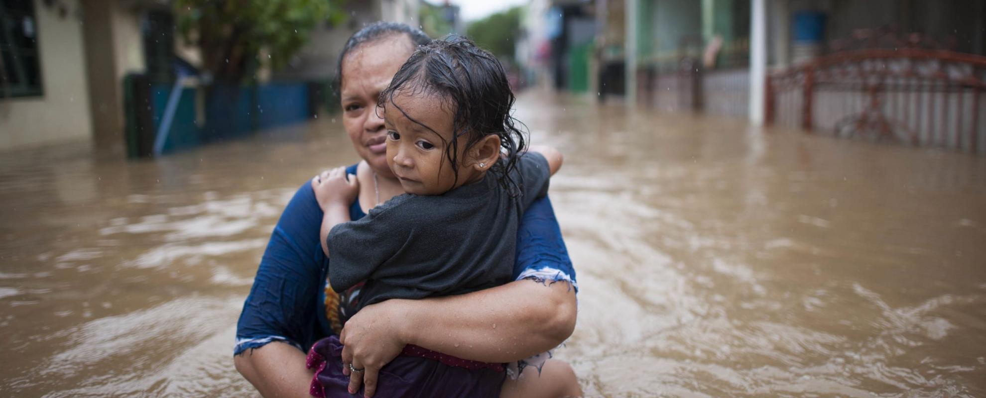 Overstroming in Banjir, Jakarta © World Meteorological Organization