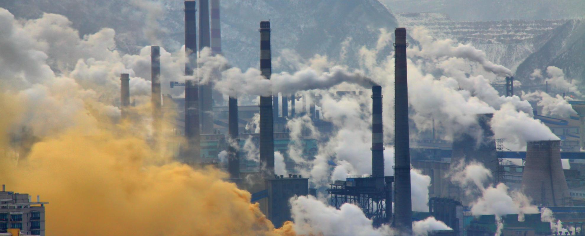 vervuiling industrie klimaatverandering
