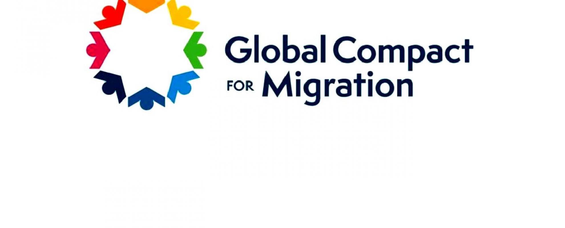 Logo Global Compact on Migration