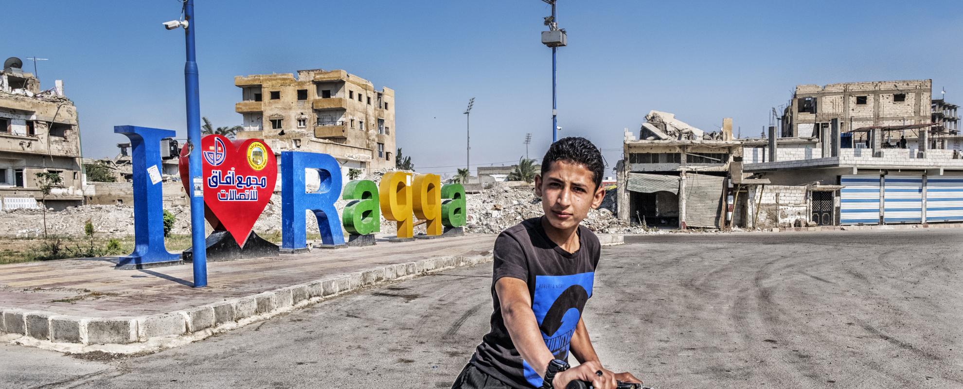 Raqqa in 2019