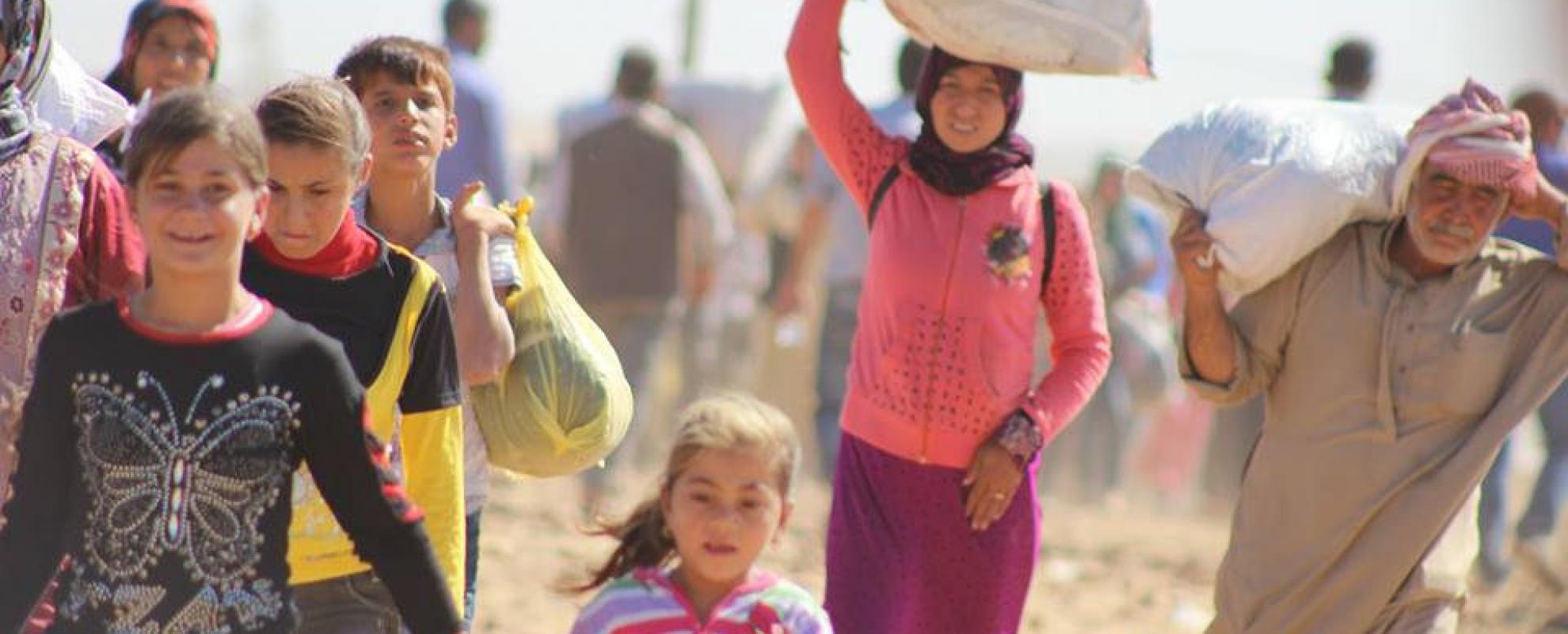Syrian Kurdush refugees turkey