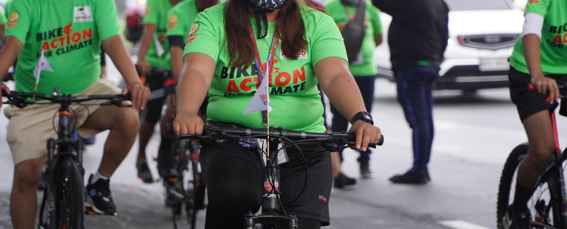 Bike for Climate in Manila - Filipijnen