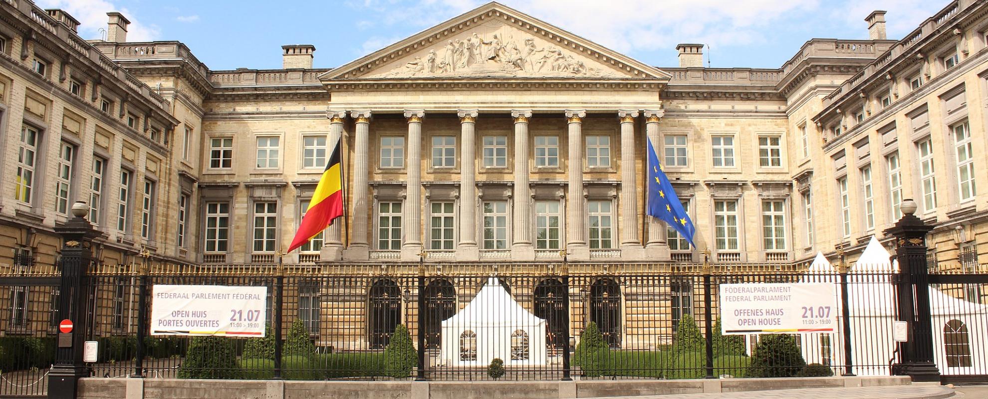 Federaal parlement van België in Brussel