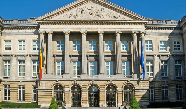 Federaal parlement van België in Brussel