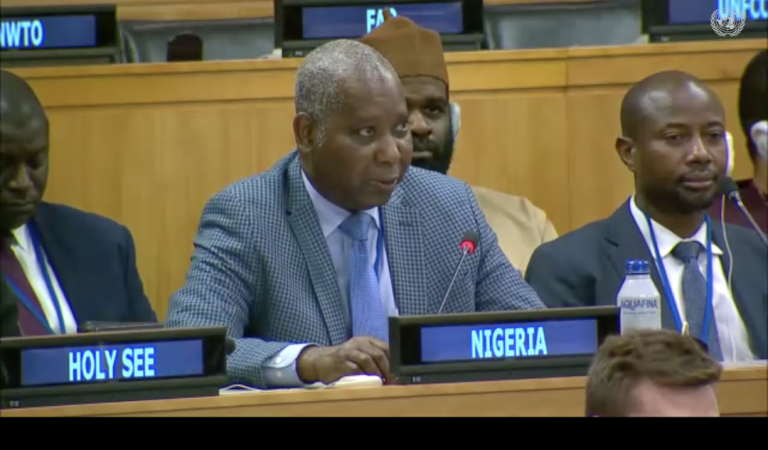 Nigeria resolution UN Tax convention