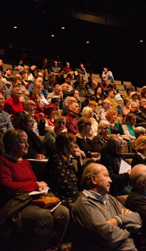 Nieuwjaarsevent 2020 - zicht op de zaal