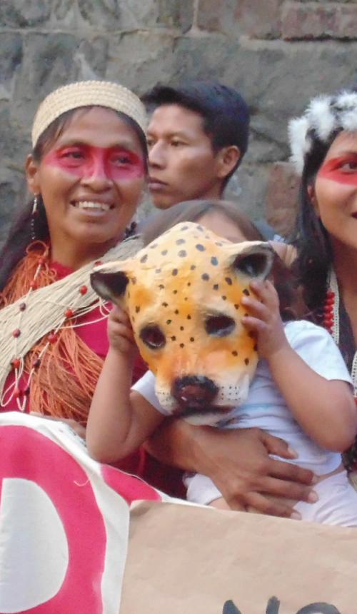 Inheemse vrouwen strijden voor Yasuni